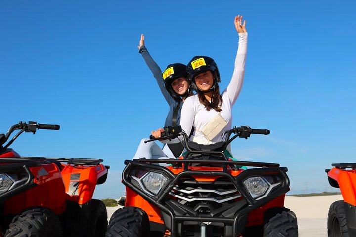 Quad biking at Atlantis White Sand Dunes Cape Town